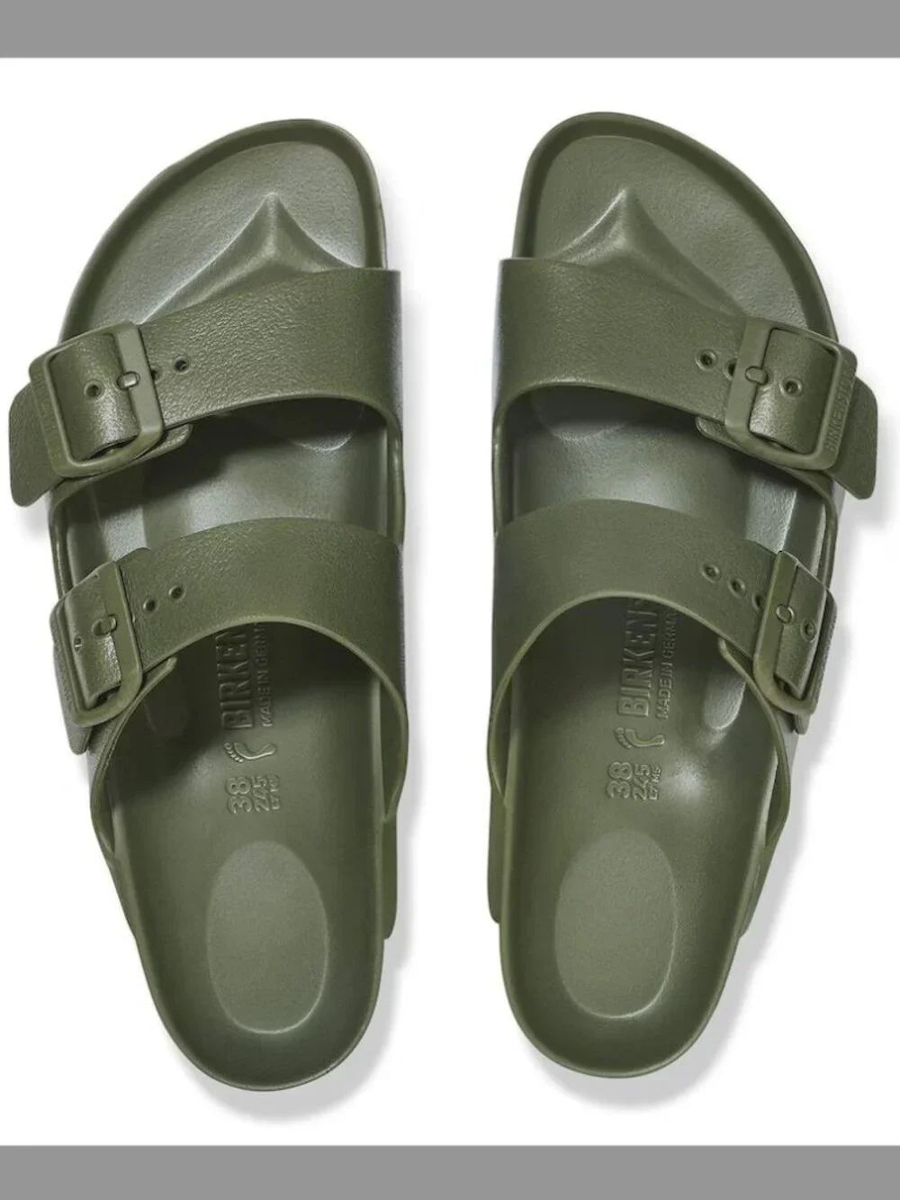 BRAND NEW Birkenstock Green Arizona Sandals in Size 43